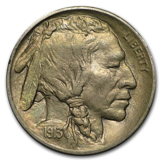 1913 Type-I Buffalo Nickel BU 1913 Type-I Buffalo Nickel BU